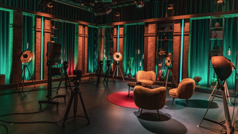 Q Broadcasting studio