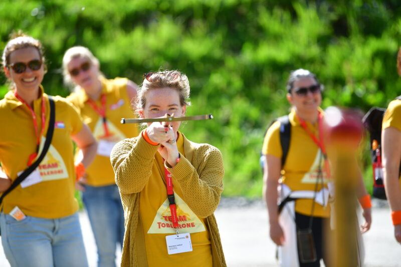 Spelen is de sleutel tot succes, bewijst Switzerland Meeting Trophy - incentive Zwitserland - foto Barbara van Baarsel