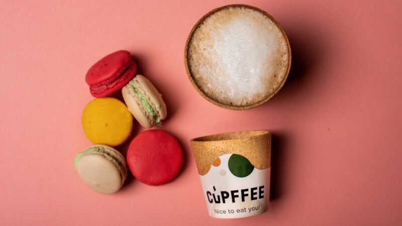 Cupffee eetbare koffie kopjes
