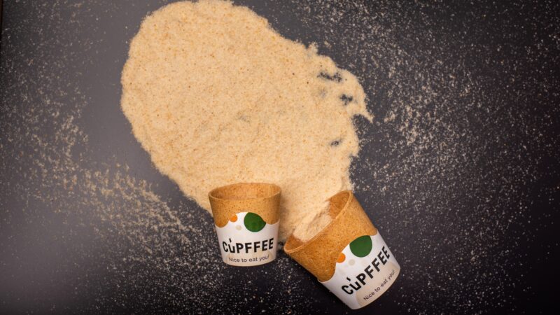 Cupffee eetbare koffie kopjes