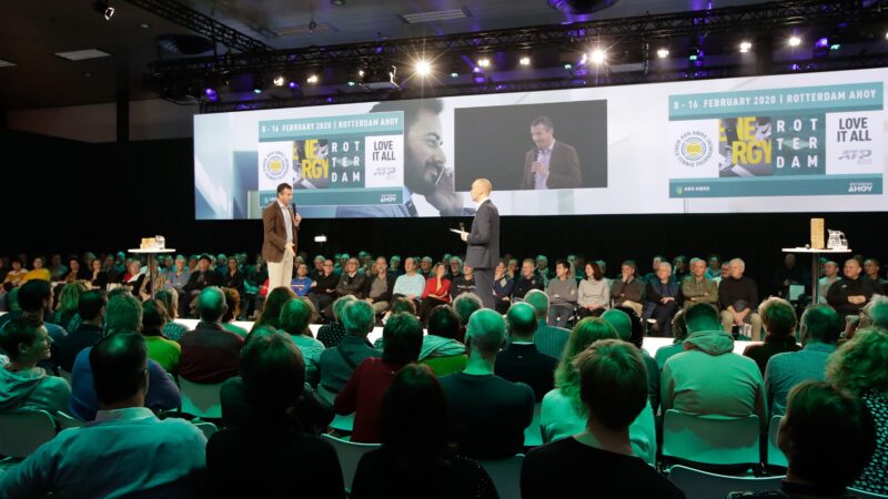 Rotterdam Ahoy toont met 50ste ABN AMRO Open de enorme mogelijkheden in sportevenementen