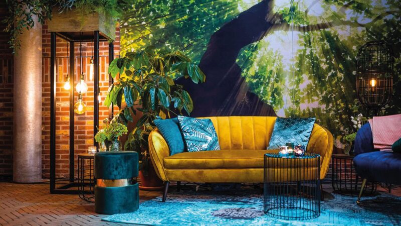 Lounge-setting-okergeel-groen-Primetime