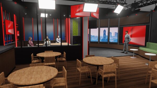 Talkshow Studio van AVEX