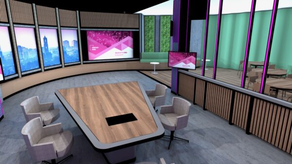 Talkshow Studio van AVEX