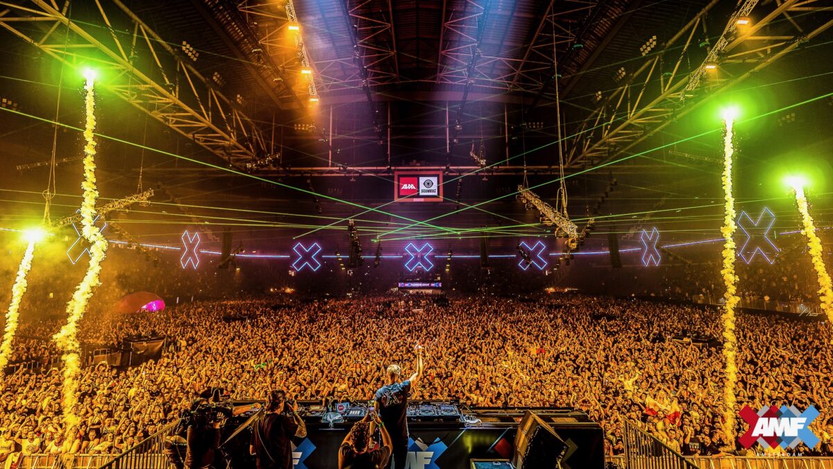 AMF in Johan Cruijff ArenA met 40K bezoekers ‘grootste nachtclub ter wereld’ - Beeld Alda