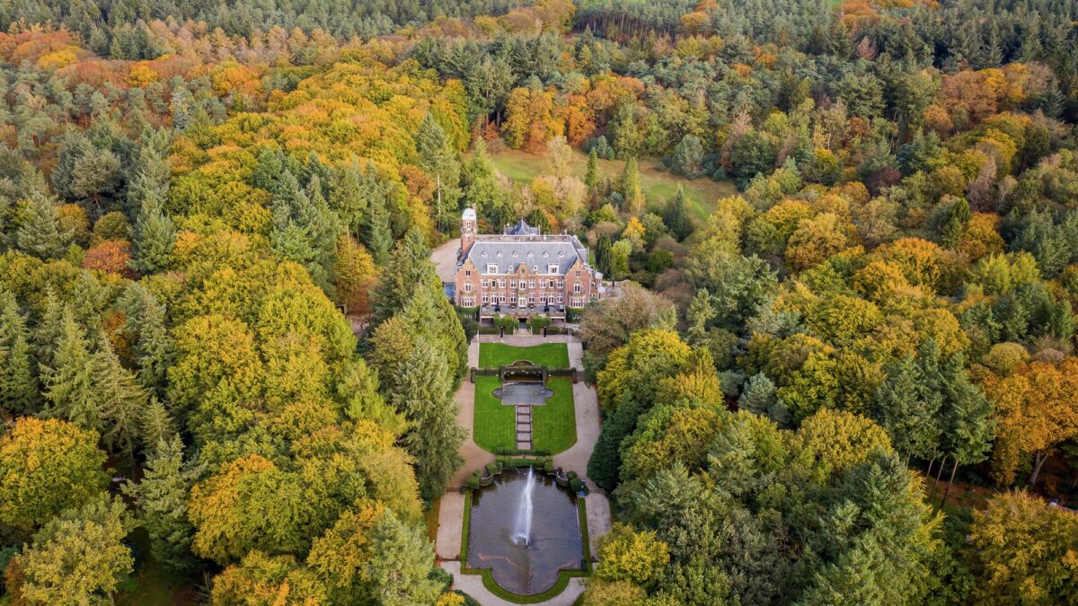 Kasteel De Hooge Vuursche luchtfoto - Event Company