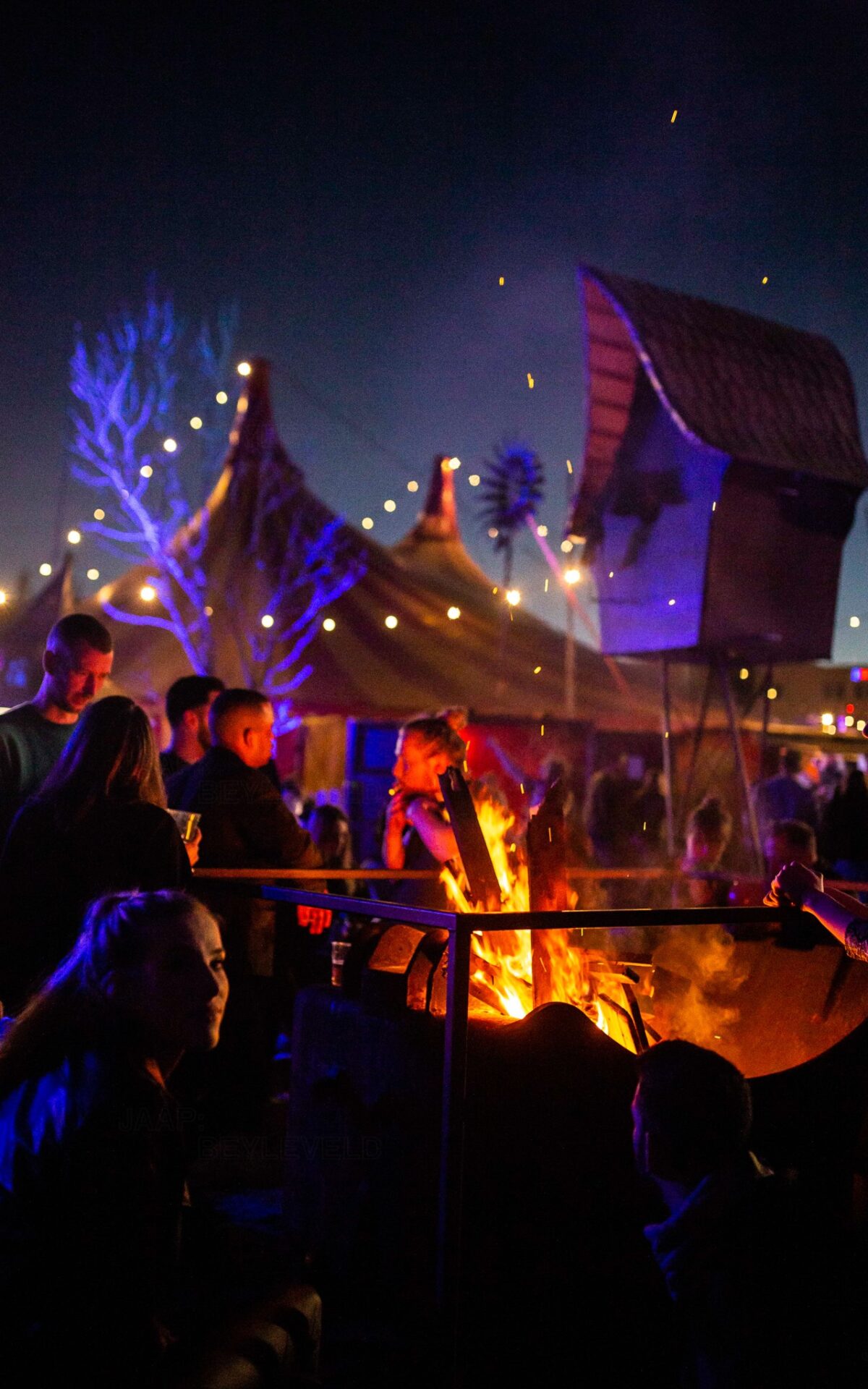 Circustent Thuishaven diner kerst