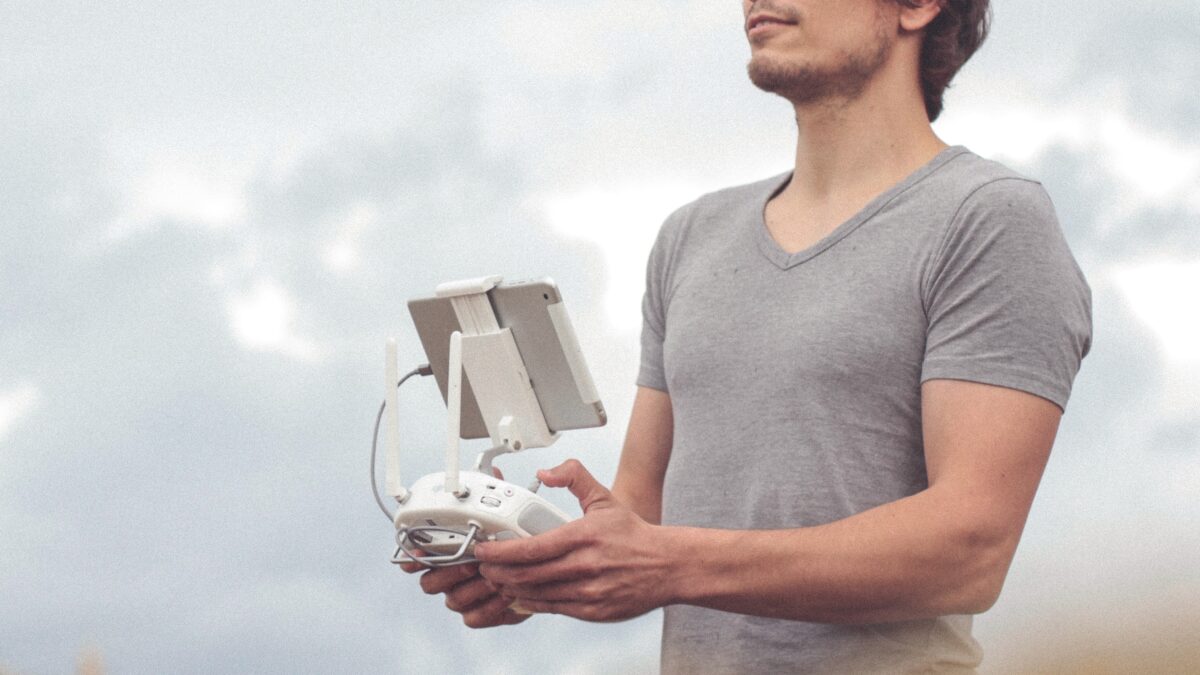 drone in de lucht