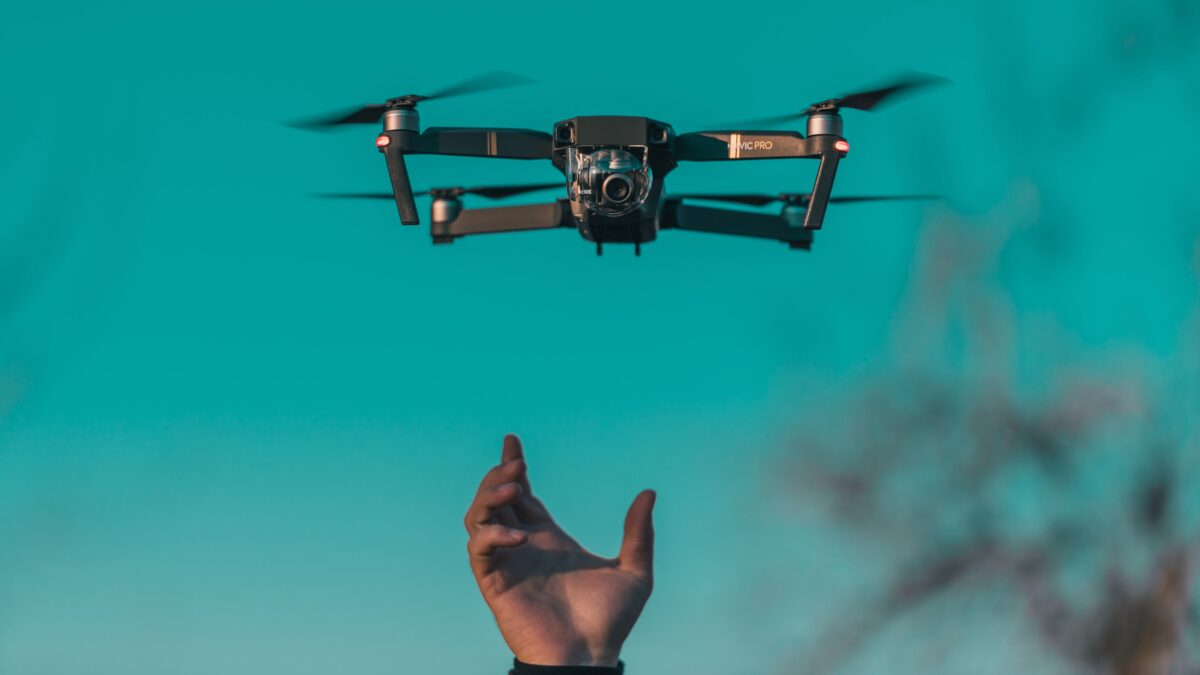 drone in de lucht