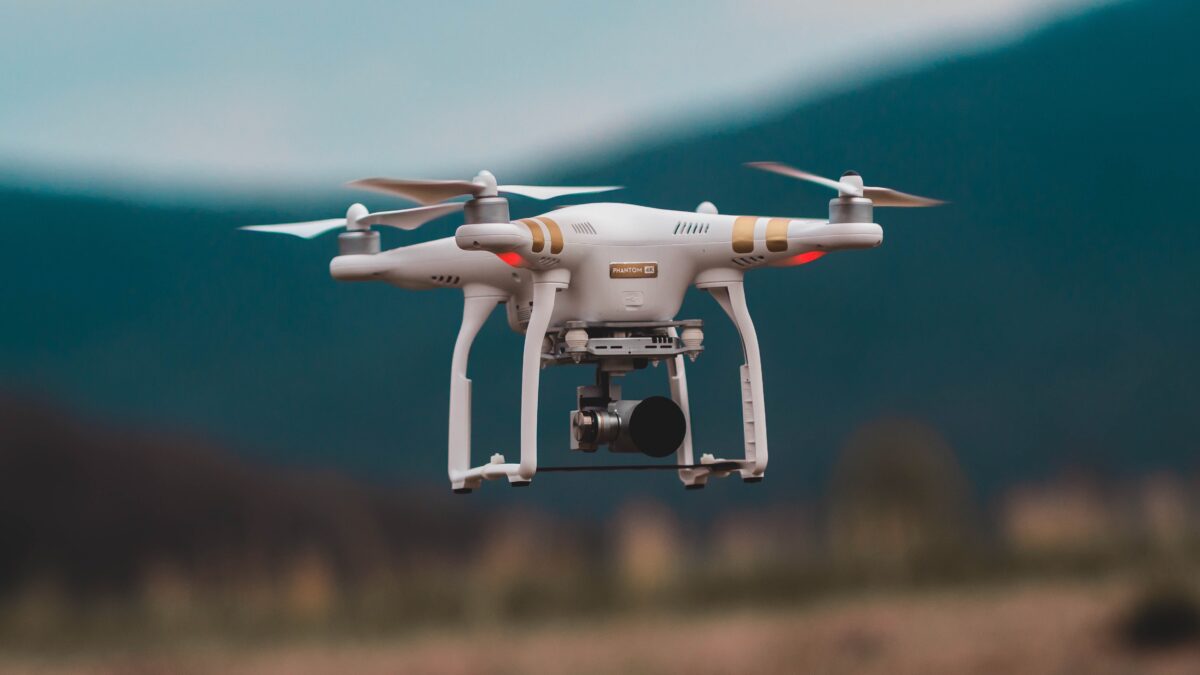 drone in de lucht