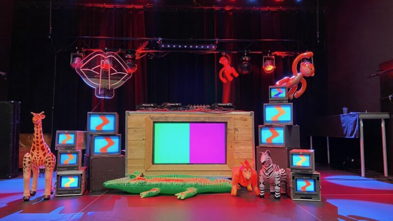 Supa Dupa - DJ Booth LCD scherm