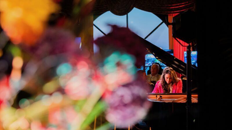 Blue Luna - Iris Hond achter piano