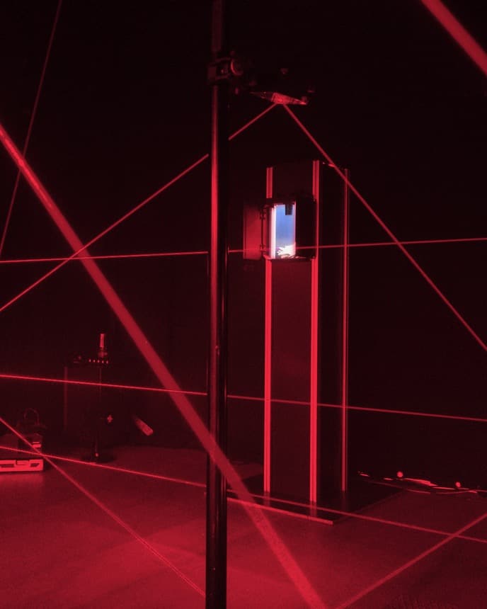 Laser Maze teambuilding laserstralen