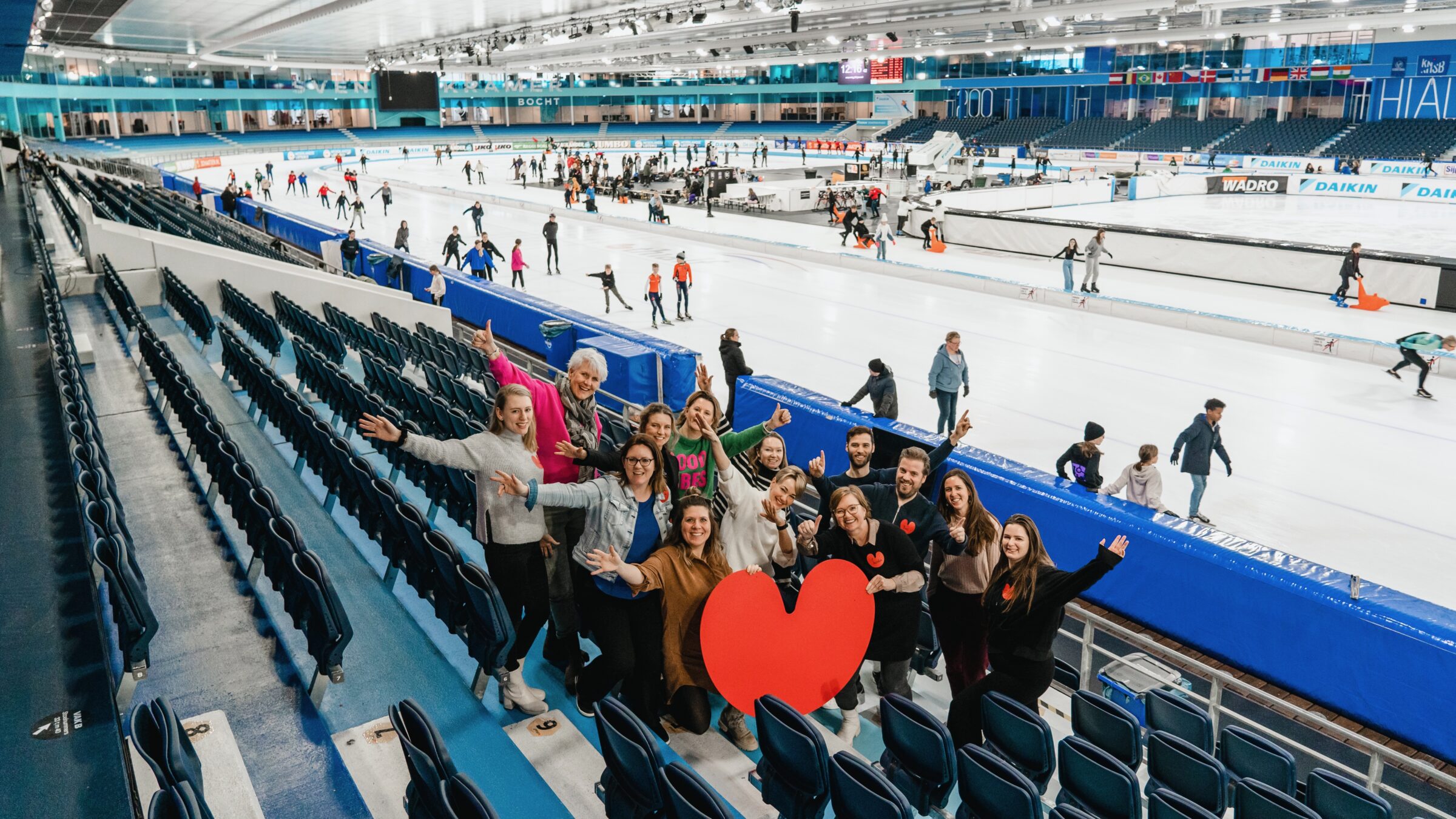 Locatietour Friesland - foto BFoto - Thialf - schaatsen