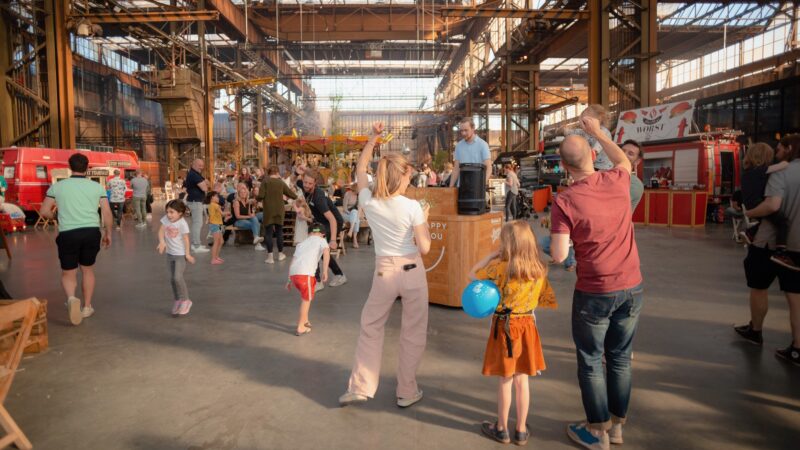 Werkspoorfestival bij Werkspoorkathedraal - foto Abe Jonker