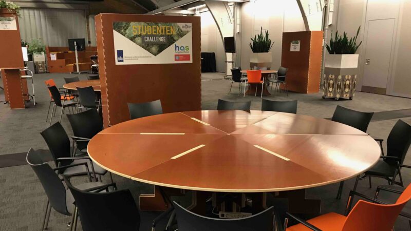 Ideeentheater modulaire zitplekken - arena - banken - stoelen
