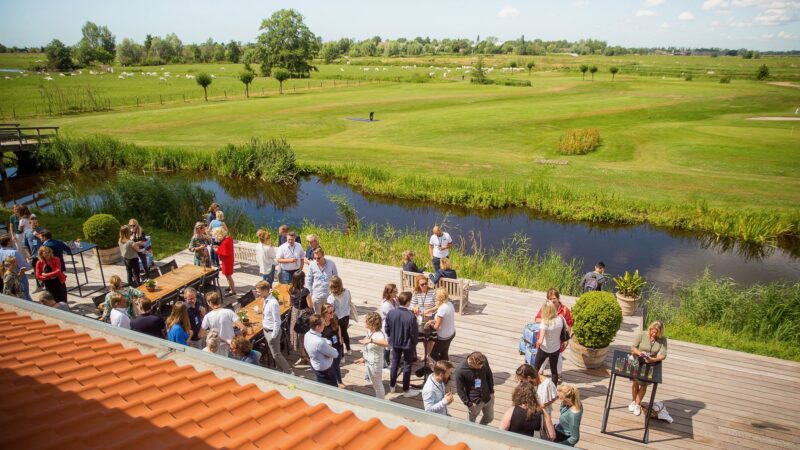 Buitenplaats Kameryck - uitzicht over golfbaan