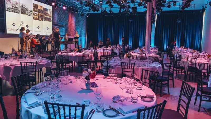 De Hallen Studio's - eventlocatie - diner - beurs - feest