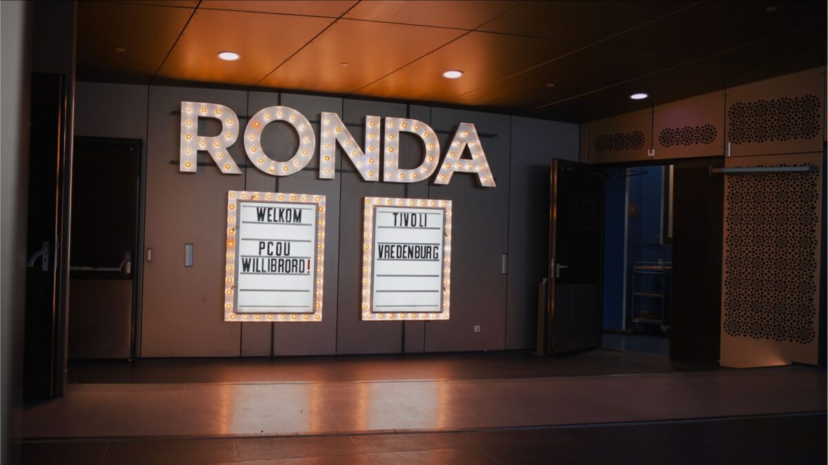 Tivoli Vredenburg PCOU-Willibrord-aankondiging-Ronda-bij-Tivoli