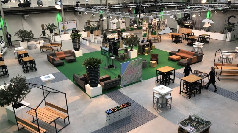 Fokker Terminal binnenkant
