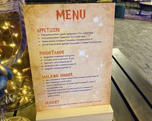 Spoorwegmuseum menu
