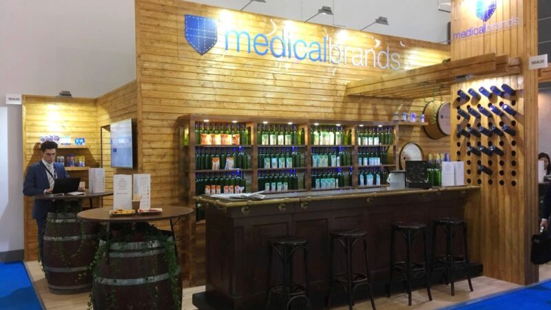 Starlive - inrichting beursstand medical brands