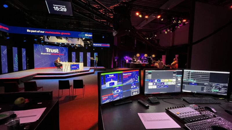 Livestream studio First Impression Audiovisuals