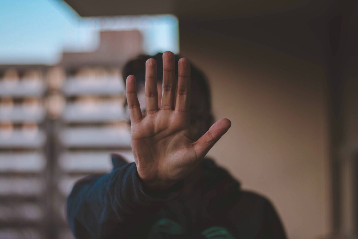 Stop hand