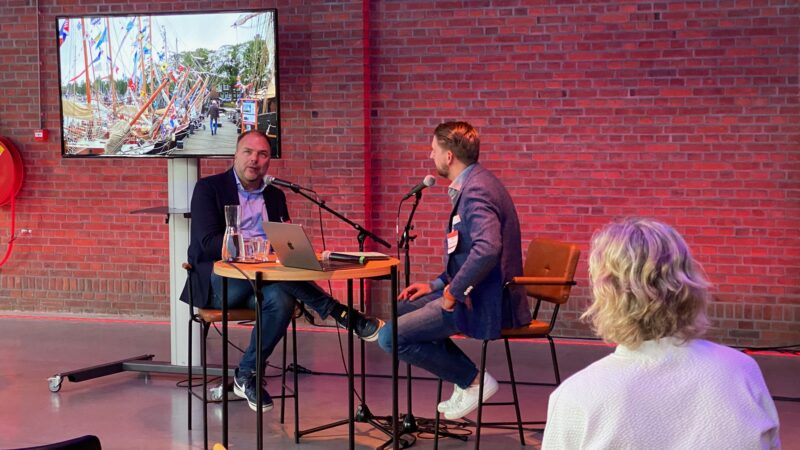 Theater de Kampanje - interview Genootschap voor Eventmanagers tijdens Sail-
