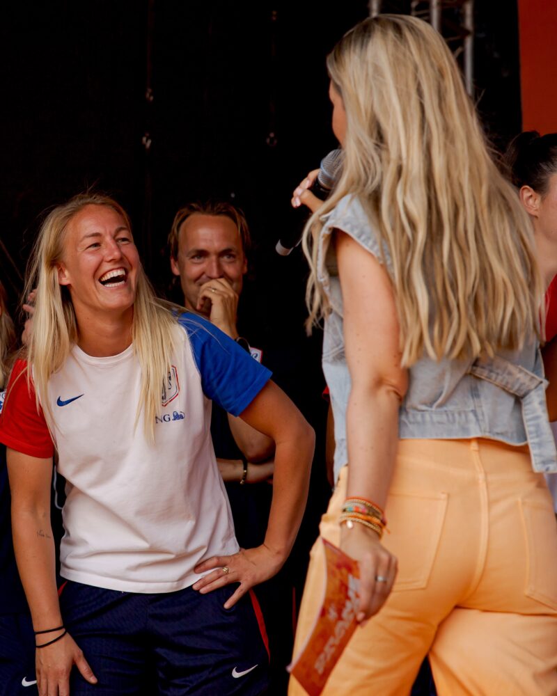 Anouk Hoogendijk - spreker Sprekershuys - Oranje Vandaag Holland Women Leeuwinnen