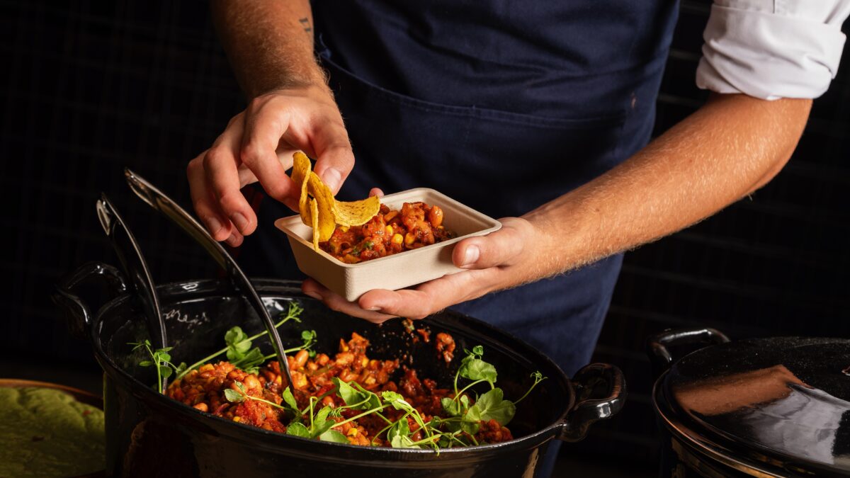 Flint Theater - gerecht met bonen en tortilla