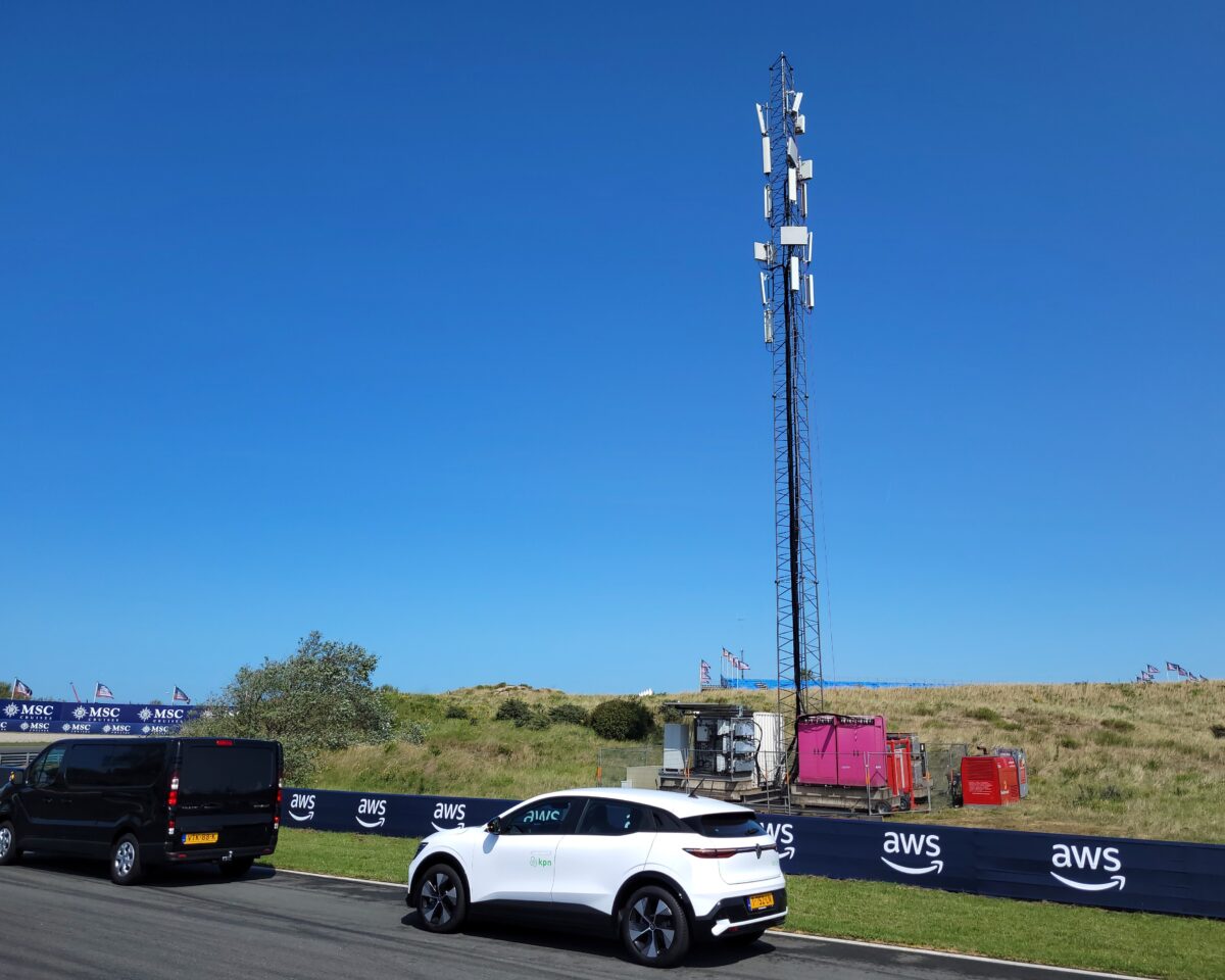 Formule 1 KPN Mast internet
