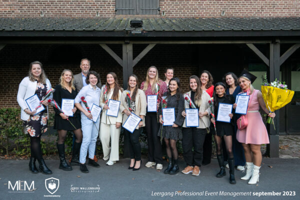 11 deelnemers leergang Professional Event Management geslaagd