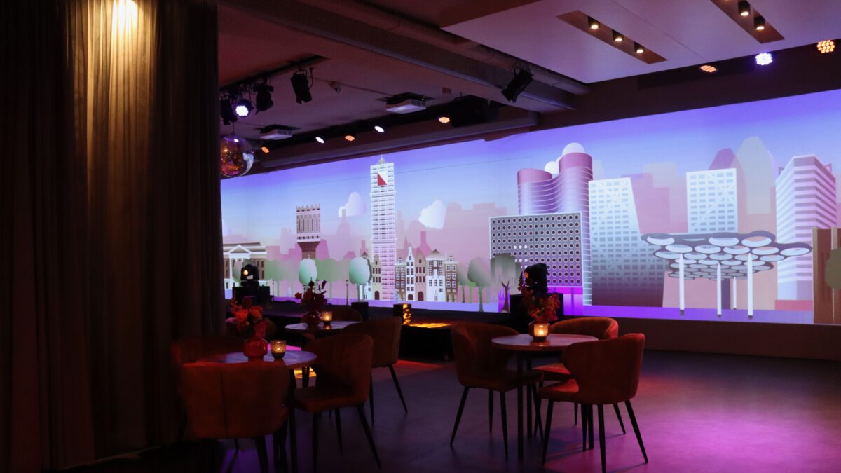 CitySense - ronde tafeltjes voor scherm