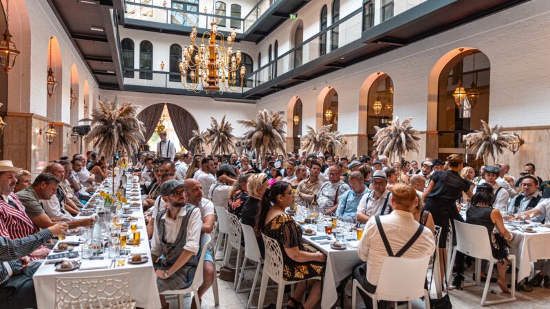 Hulstkamp Gebouw was de perfecte locatie voor Peaky Blinders evenement