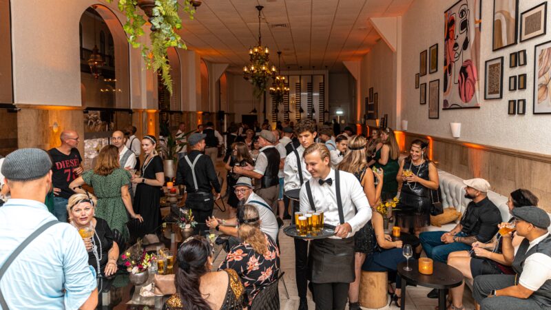 Hulstkamp Gebouw was de perfecte locatie voor Peaky Blinders evenement