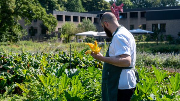 Moestuinlunch in voormalig klooster Buitenplaats Doornburgh - foto Robin Walrecht
