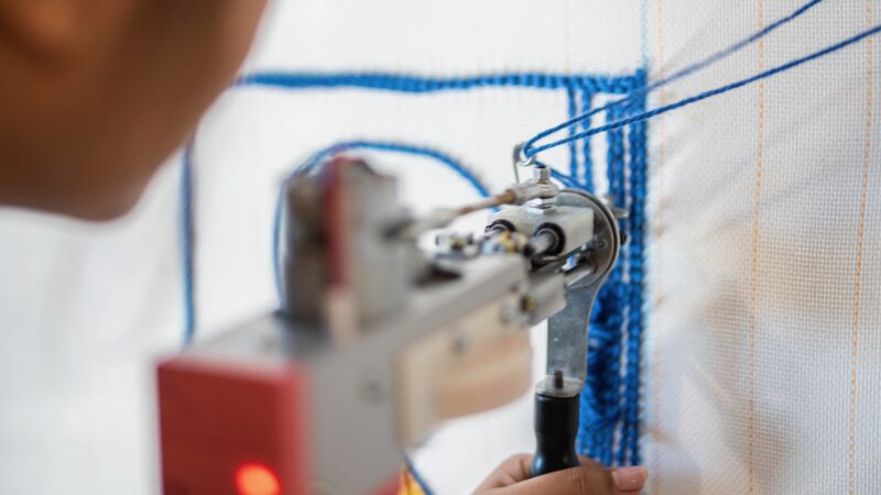 Nelson Tufting - Maak bij Tuftlab in paar uur je eigen creatieve tapijt tijdens bedrijfsuitje