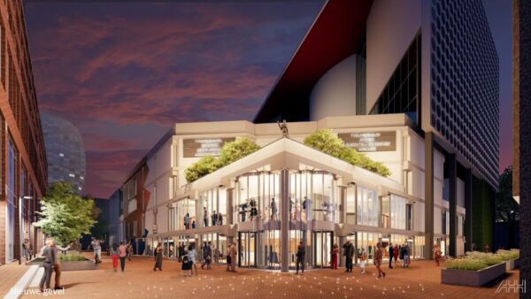 Ontwerp nieuwe publieksingang TivoliVredenburg