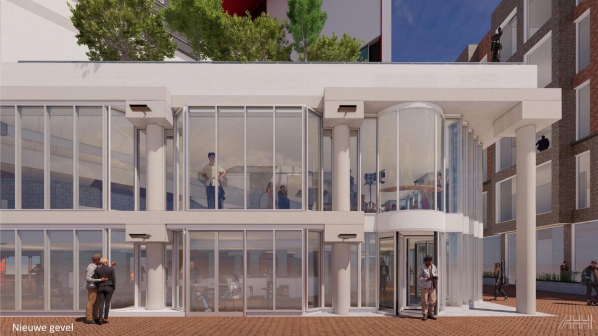 Ontwerp nieuwe publieksingang TivoliVredenburg