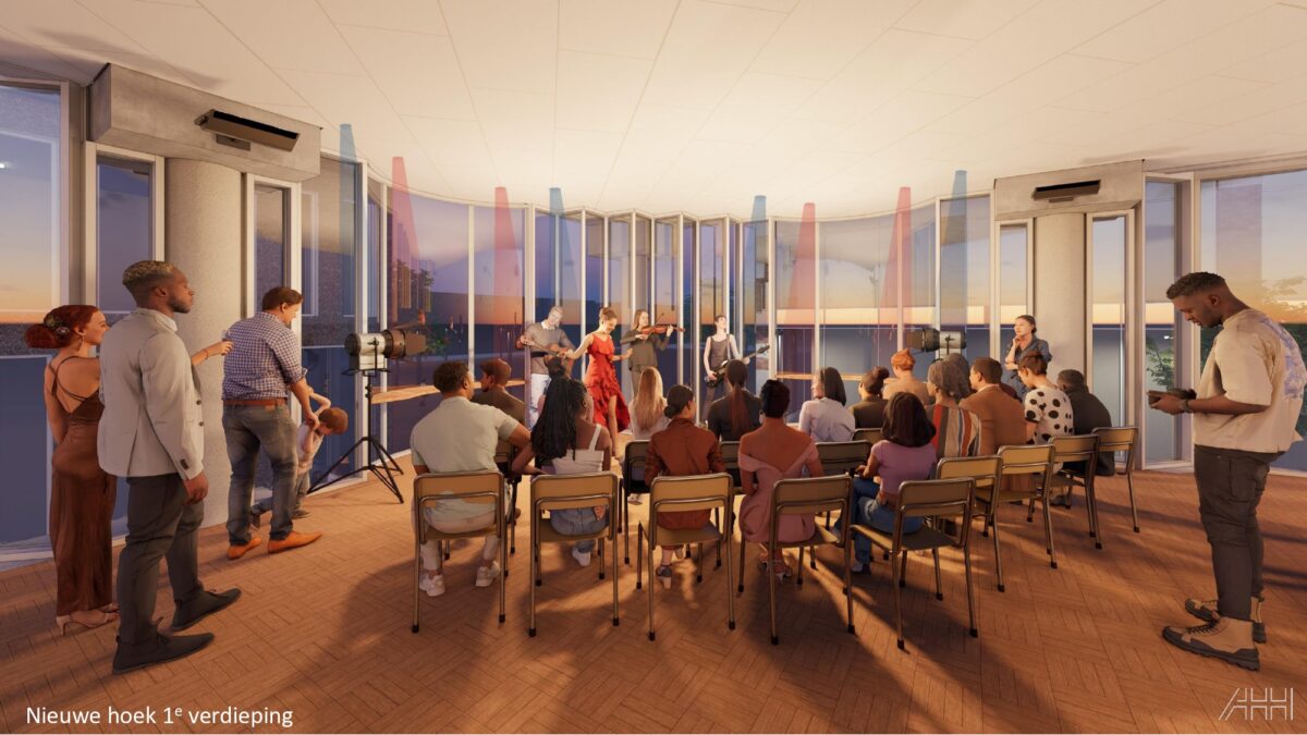 Ontwerp nieuwe publieksingang TivoliVredenburg