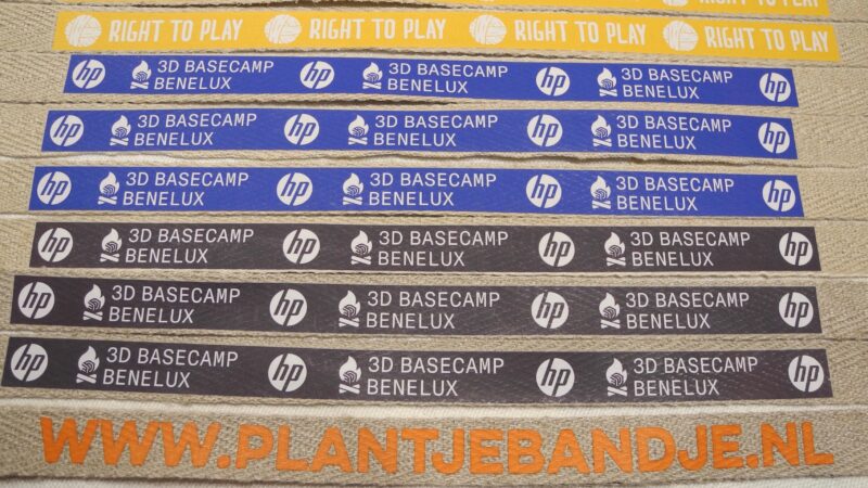 PlantjeBandje - biologisch afbreekbare polsbandjes en keychains