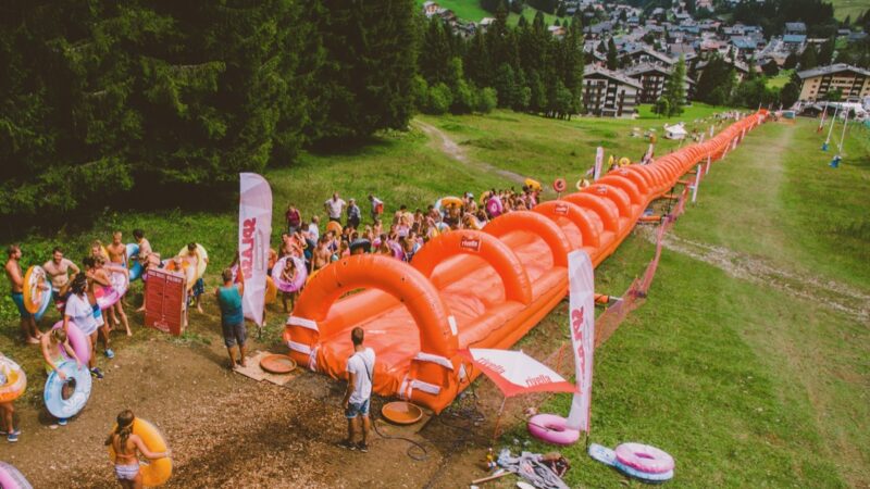 XXL Waterglijbaan Press Play
