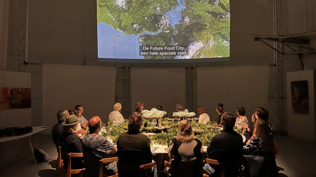 De Future Food City wordt geproduceerd door Van Der Linde Catering i.s.m Creative Chef Studio