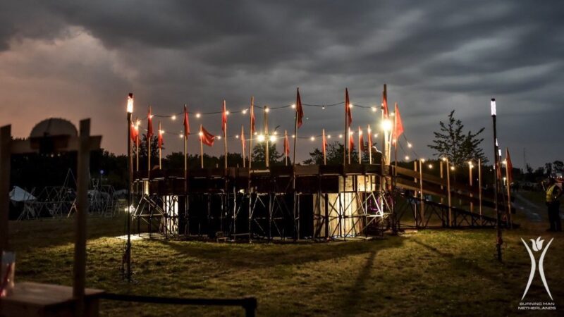 Hart Theater - tribune - hout