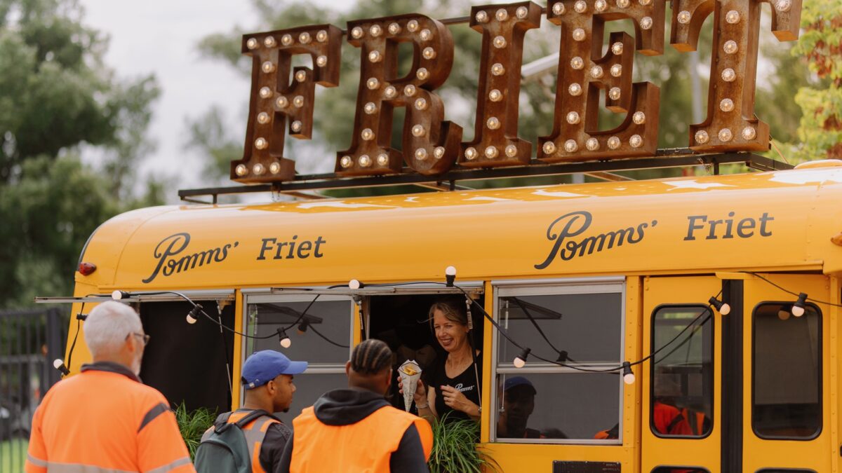 The Food Line-up - friet foodtruck