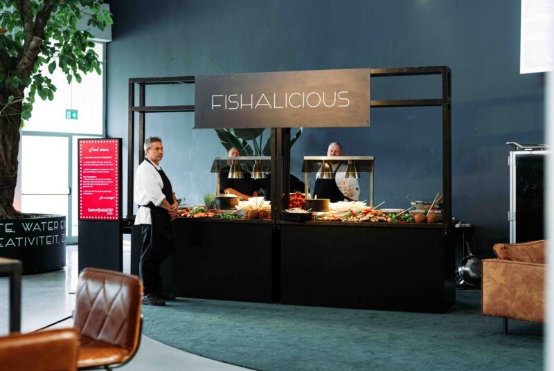 Gooiland vis buffet catering foodstation