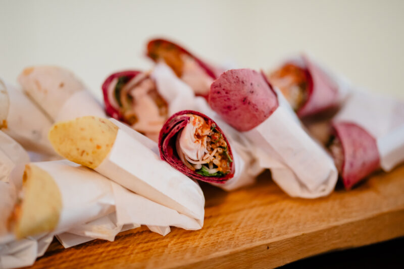 Gooiland wraps foodstation catering