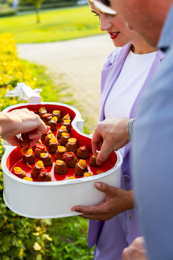 Vermaat Events | Borrel - koude hapjes - tomatencake