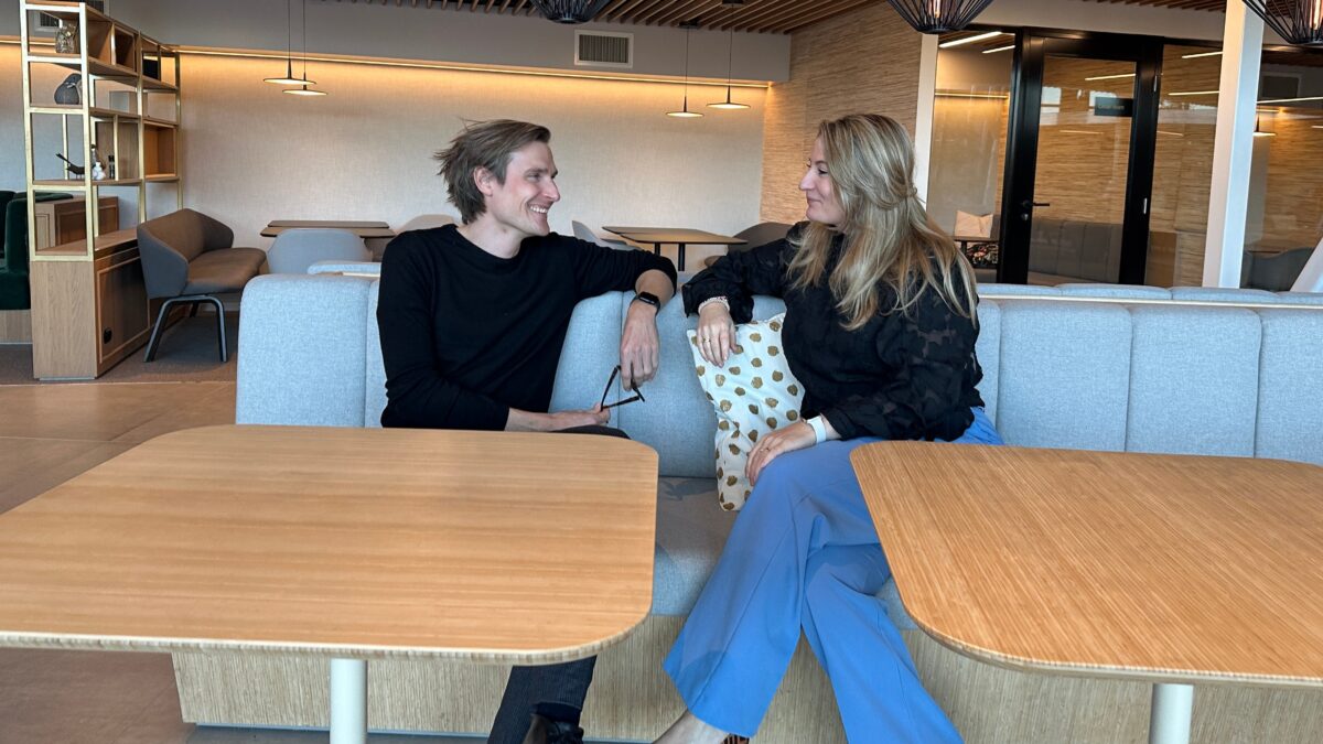 Diewertje Reekers (goMICE) en Rutger Bremer (Momice)